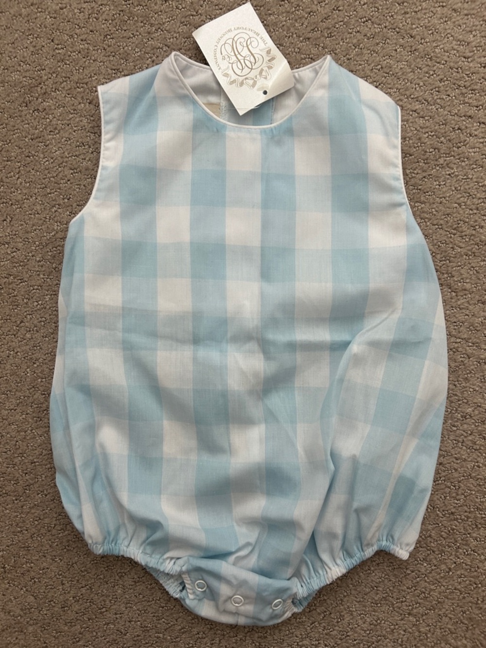 NWT Beaufort Bonnet Benjamin Bubble in Buckhead blue check